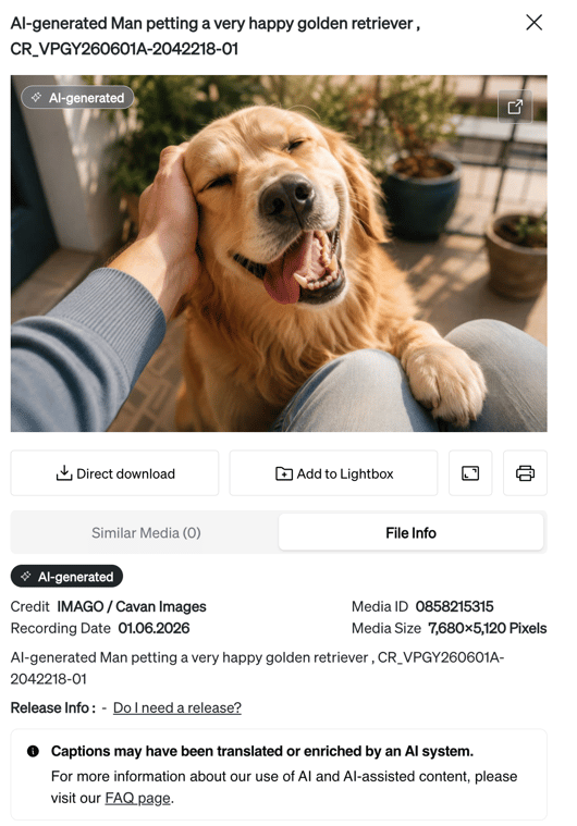 AI label