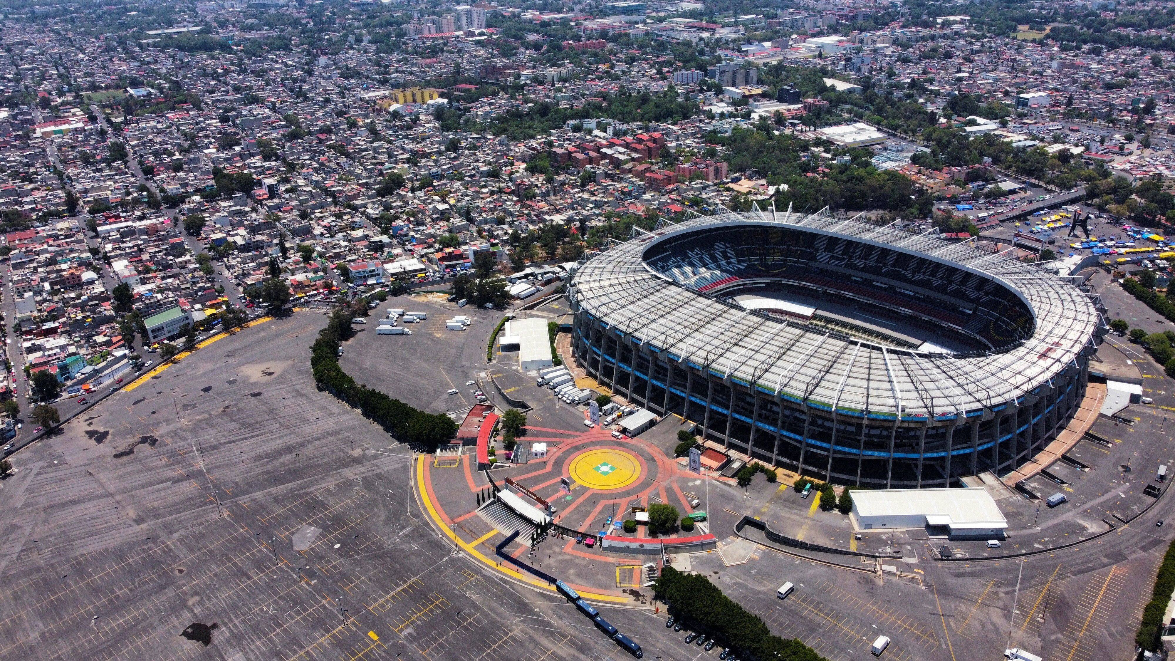 Aztec Stadium in Mexico City 