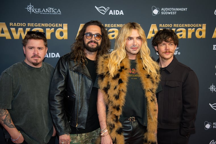 Bill Kaulitz, Tom Kaulitz, Georg Listing, Gustav Schäfer, Rust Europa Park Baden-Württemberg Deutschland  imago853266302
