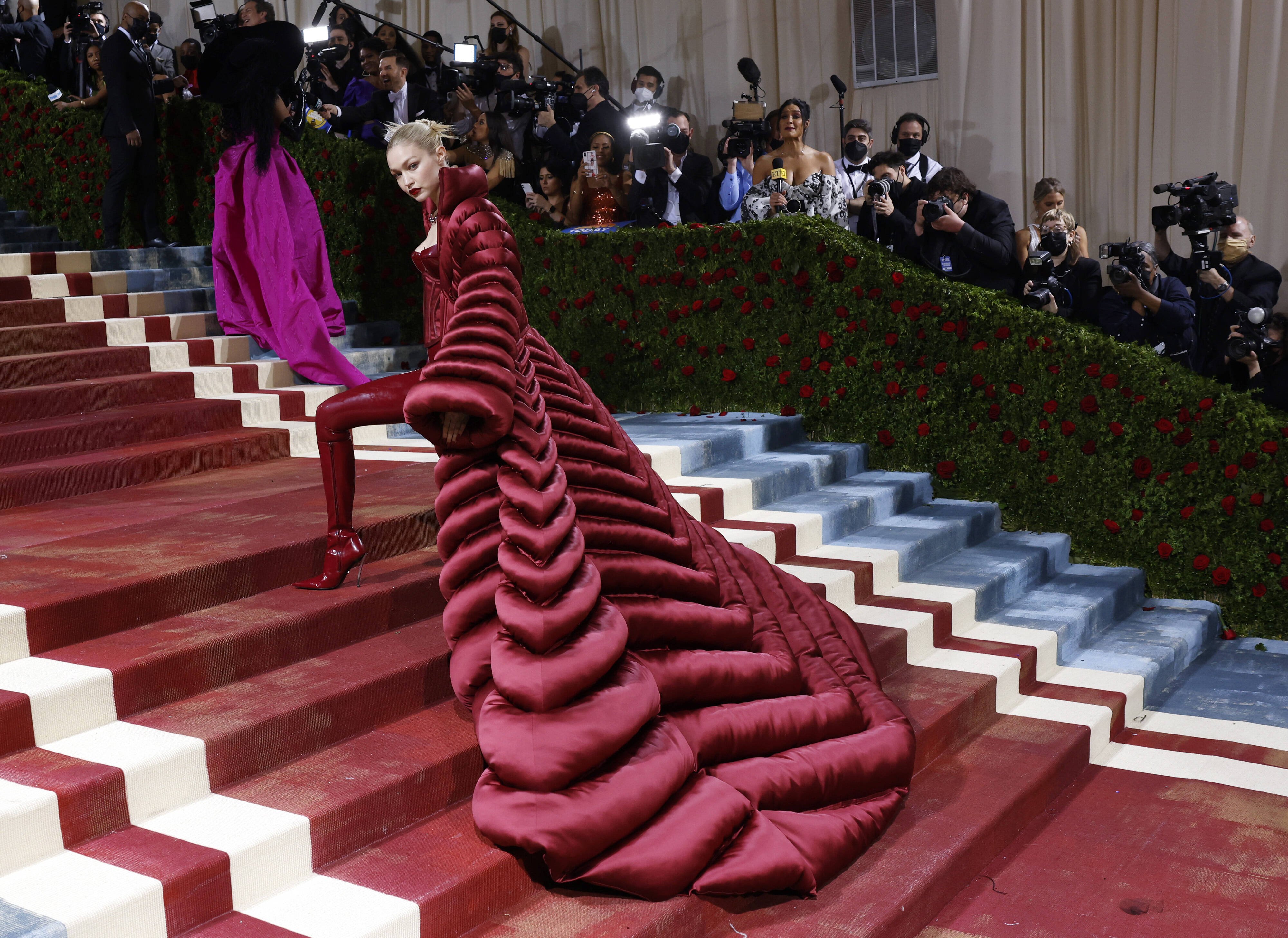 Gigi Hadid at the Met Gala 2022imago0157847560h