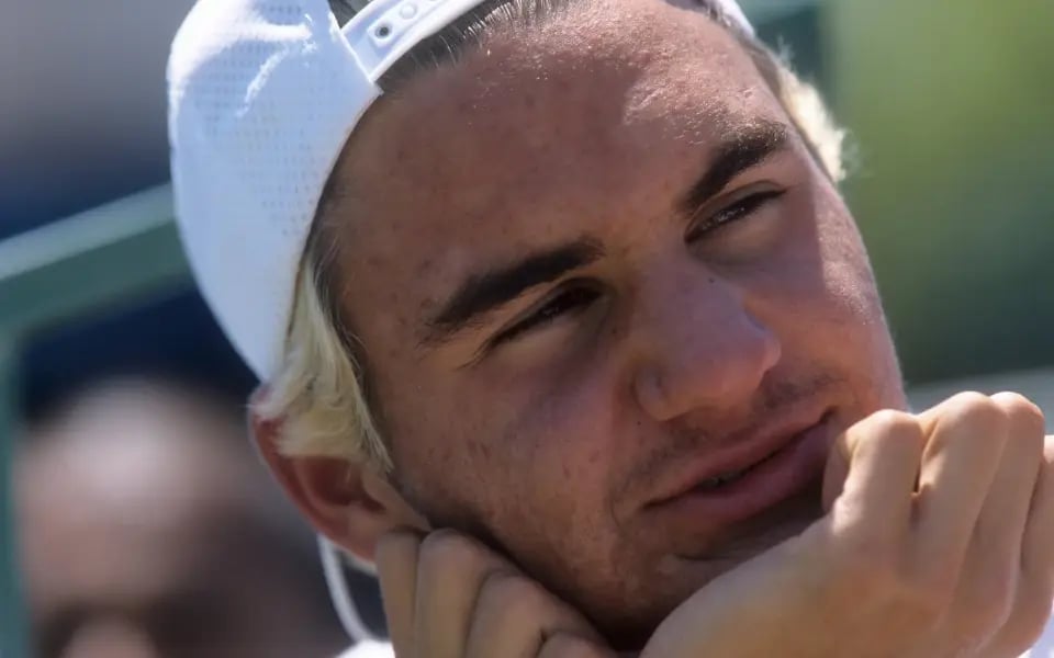 Portrait of Roger Federer