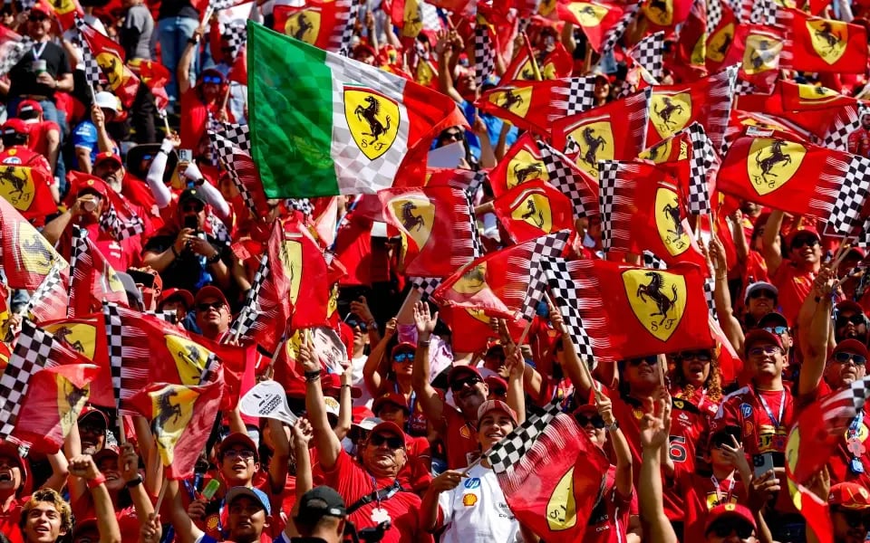 Ferrari-Fans, Formel-1-Grand-Prix