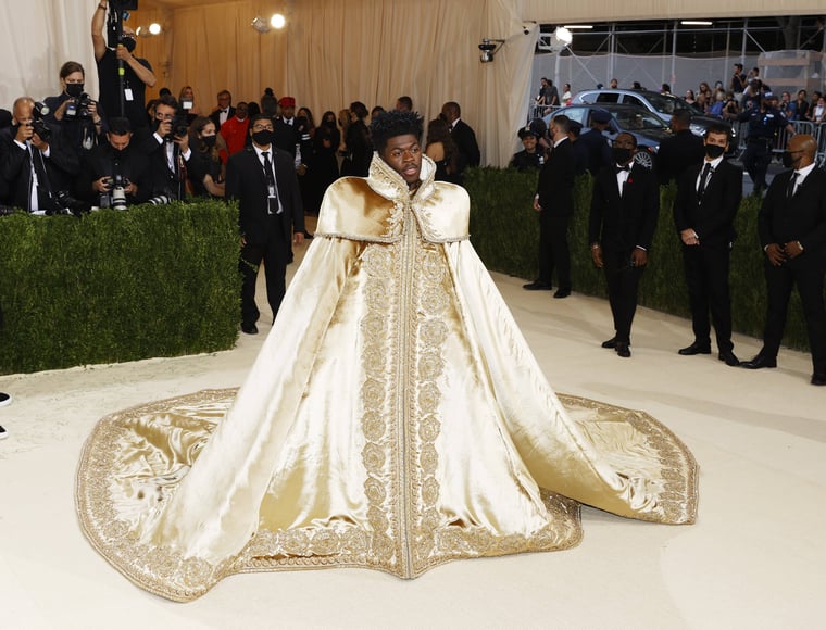 Lil Nas X at the Met Gala 2021 imago134580131
