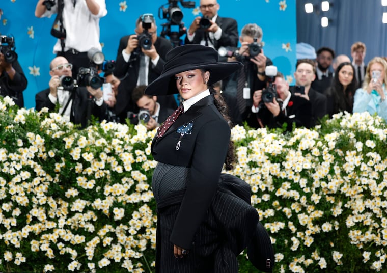 Photo of Rihana at the Met Gala 2025
