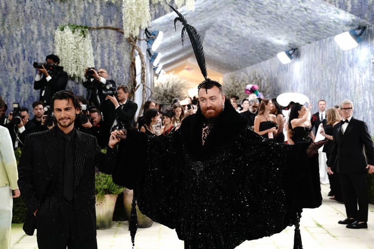 Sam Smith at arrivals for The Met Gala 2026 imago0855682734h