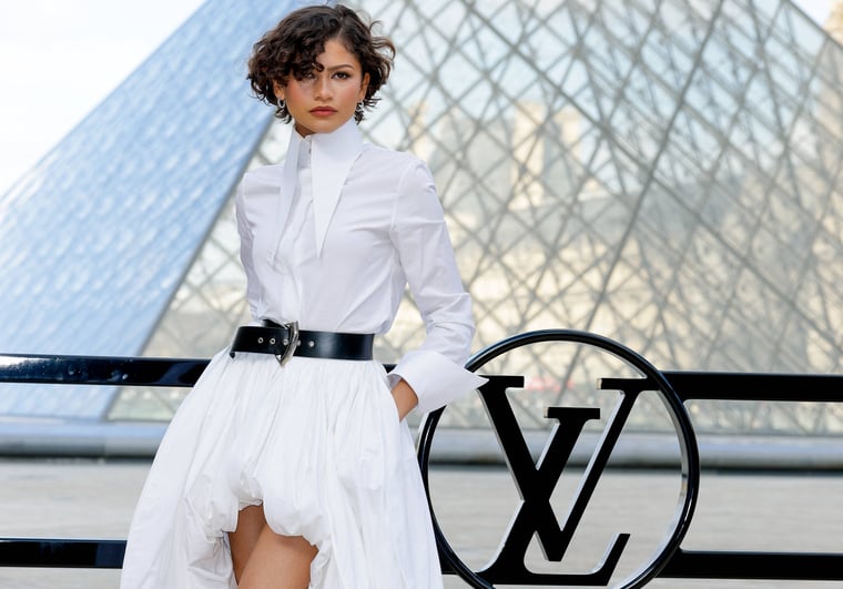 Zendaya Paris Fashion Week 2026 Louis Vuitton Collection
