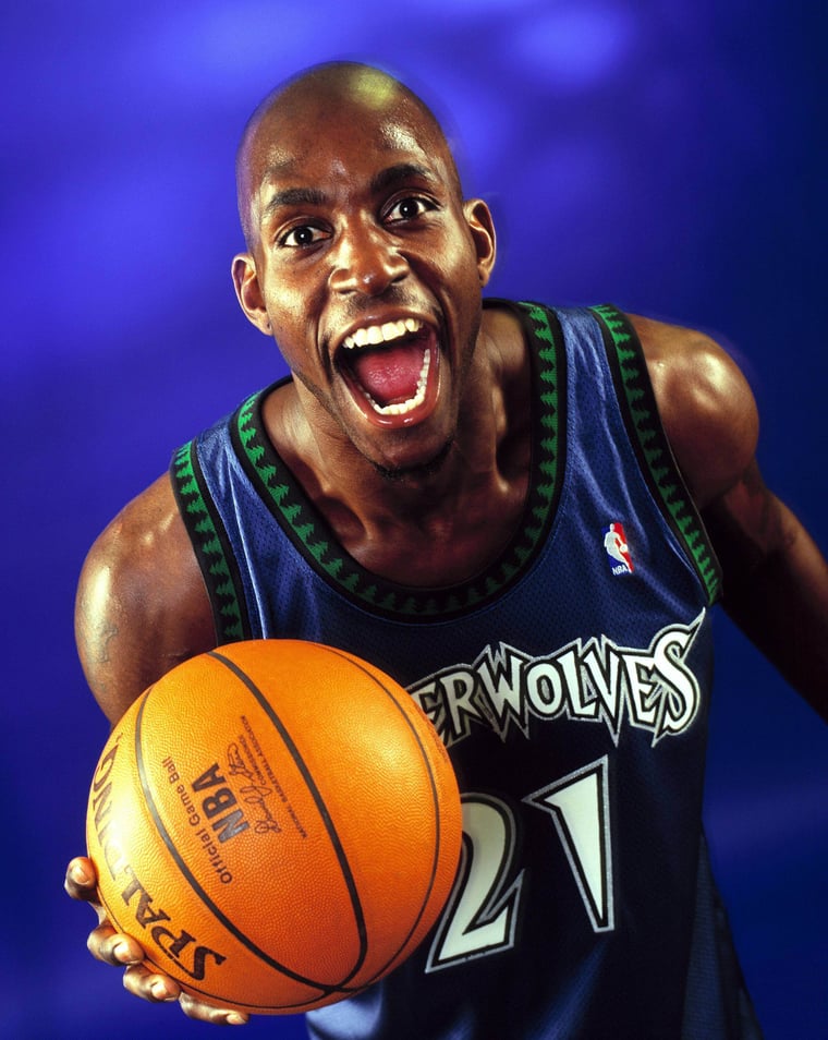 Kevin Garnett media day Minnesota Timberwolves