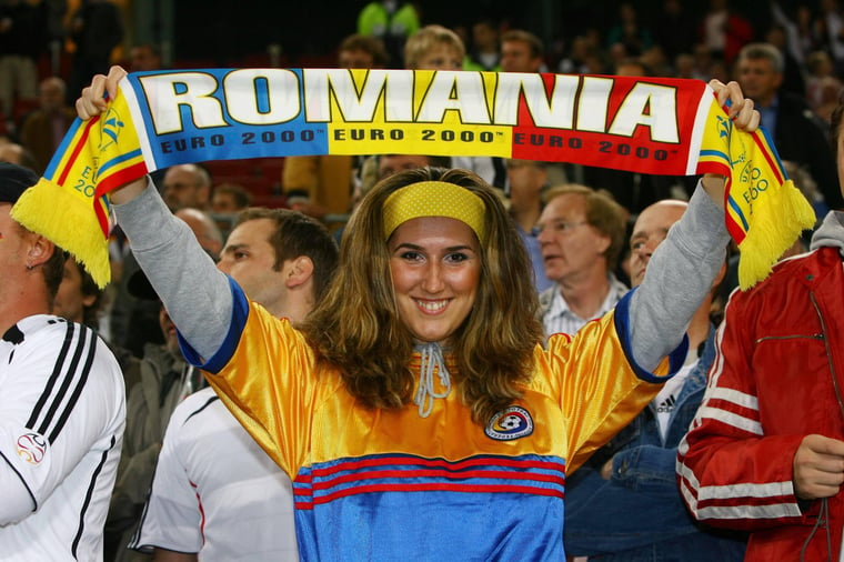 Romaenien Fans EURO 2000