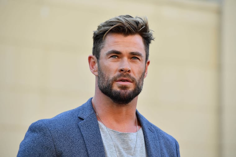 IMAGO / AAP / Mick Tsikas | Actor Chris Hemsworth at a press conference to announce the new Mad Max film at Fox Studios Australia in Sydney. 