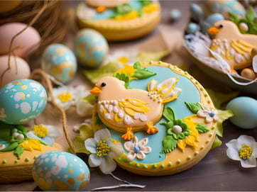 easter cookie image