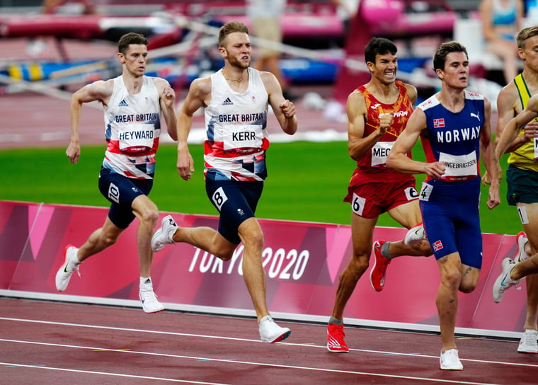 Josh Kerr 1500m Finale Olympia 2020 Tokio