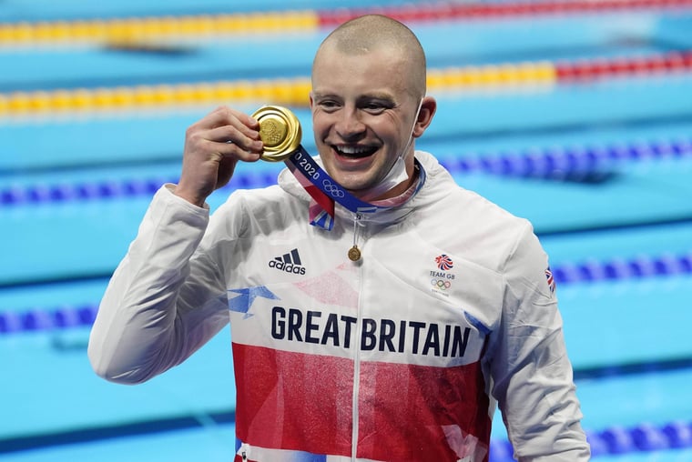 Adam Peaty gold medal Olympics 2020 Tokyo