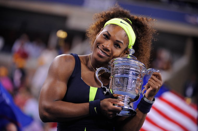 Serena Williams defeats Belarus Victoria Azarenka and wins the 2012 US Open Championships in New York City