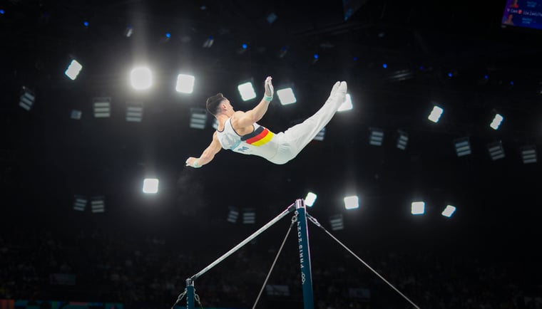 Andreas Tuba horinzontal bar Paris 2024