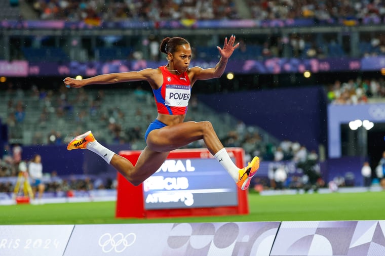 Liadagmis Povea women's triple jump 2024 Olympics