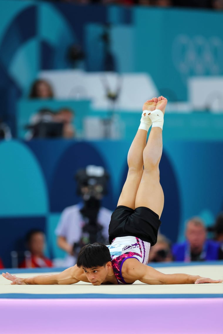 Edriel men's floor final 2024 Olympics