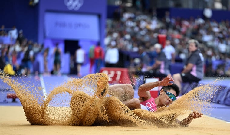 Shi Yuhao long jump 2024 Olympics