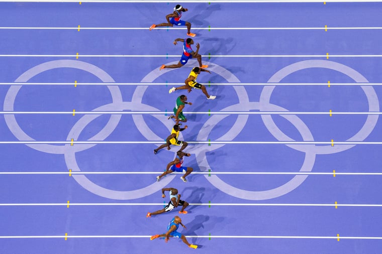 men's 100m final Paris 2024 Olympics