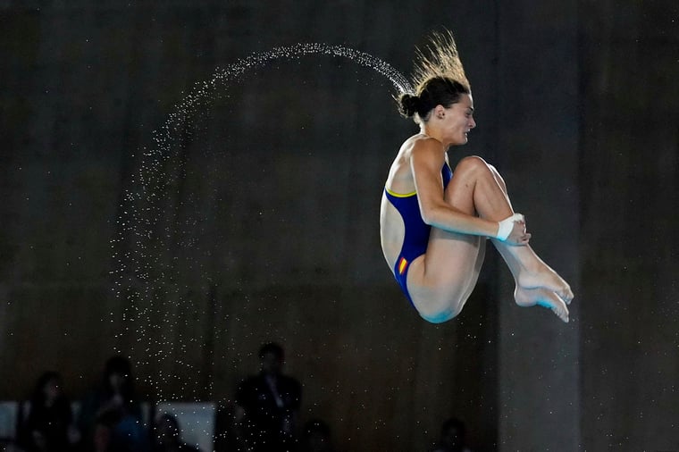 Ana Carvajal 10m platform Paris 2024