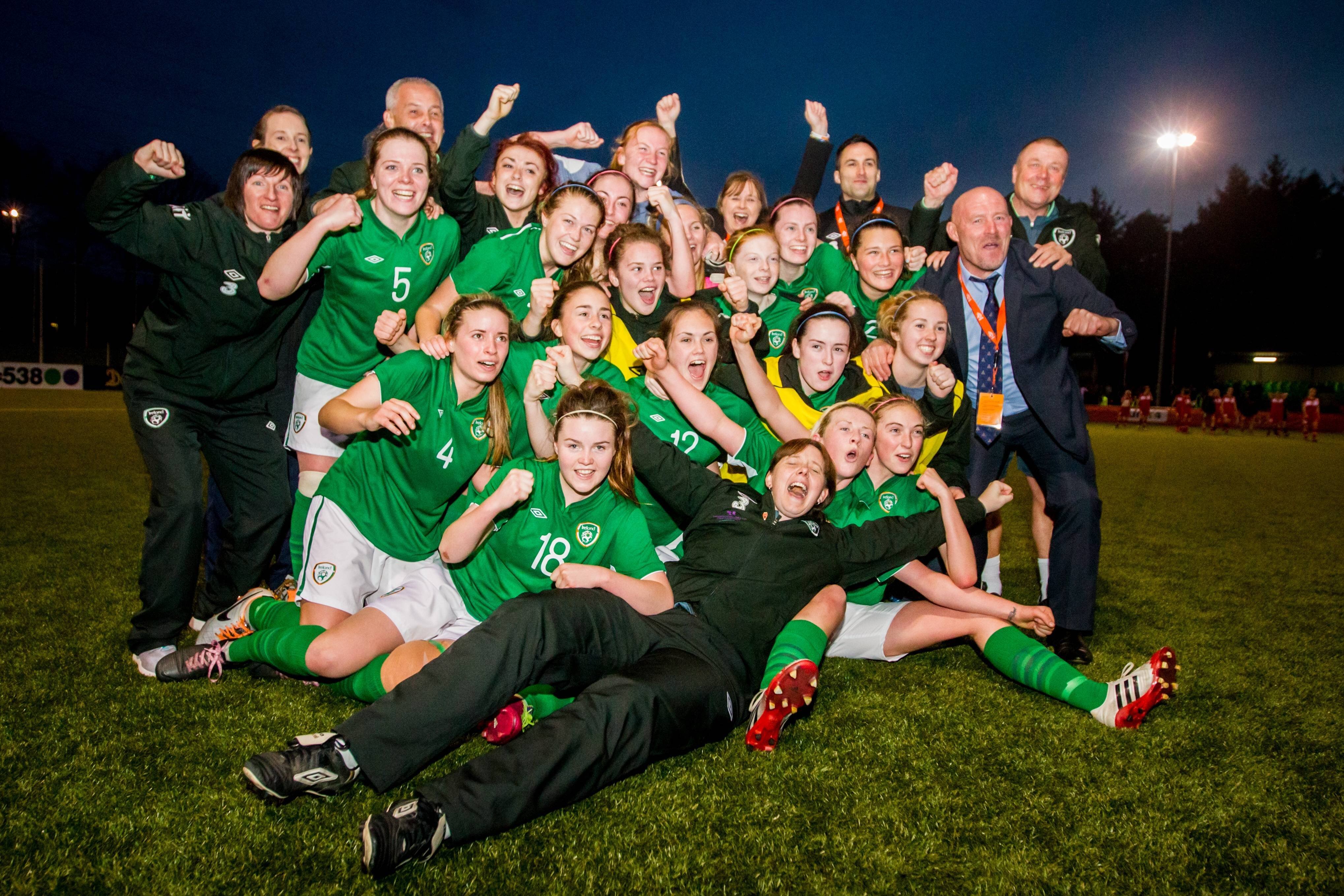 Foto von U19 Fußballerinnen