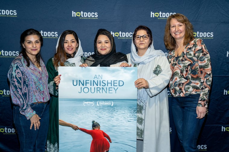 hot docs, toronto, an unfinished journey, woman, actresses, movie, red carpet