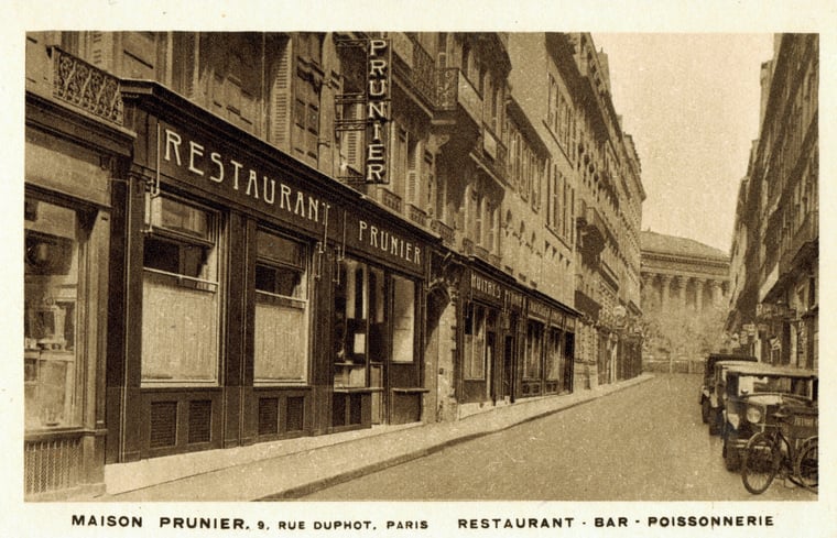 9 Rue Duphot Maison Prunier Paris