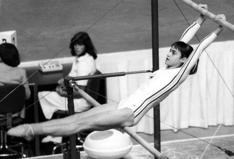 Nadia Comaneci 1976 Montreal