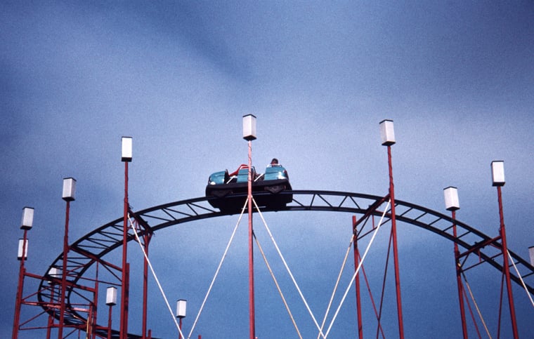 french-german funfair in West Berlin 1975