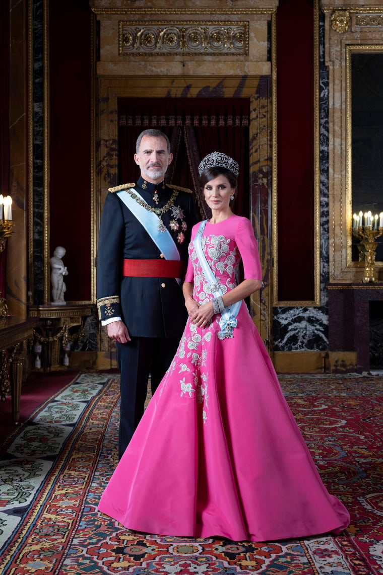 König Felipe VI. von Spanien und Königin Letizia von Spanien