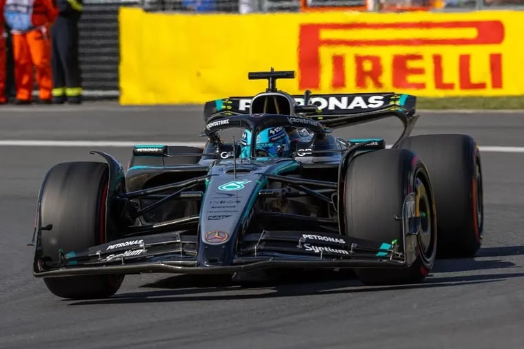 mercedes-f1-car-racing-track-pirelli-sign