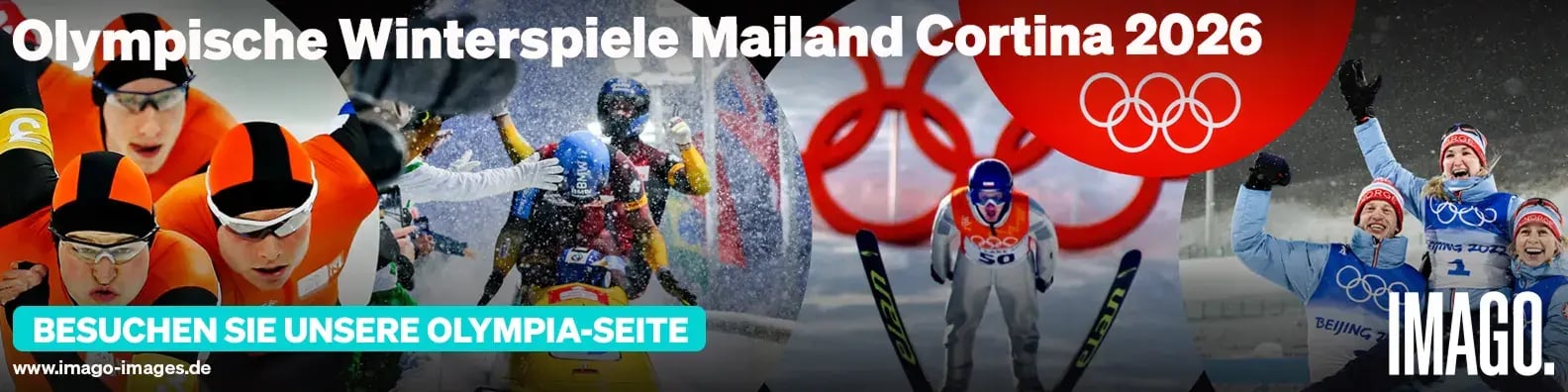Bilder der Olympischen Winterspiele lizensieren